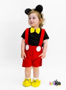 Just Baby & Kids 02-101 Mickey Salopet Bebek Kostüm