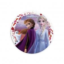 SAMM Frozen Elsa Lisanslı Karton Tabak 23 cm 8li