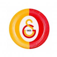 SAMM Galatasaray Lisanslı Karton Tabak 23 cm 8li