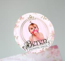 Partiavm Lüks Prenses Doğum Günü Süsleri 20 cm Önlü Arkalı Baskı Kalın Karton Misinalı Asma Süs satın al