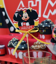 Partiavm Mickey Mouse Doğum Günü Kürdan Süs Seti Büyük Boy 10 Adet satın al