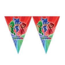 SAMM Pija Maskeliler Lisanslı Üçgen Bayrak Set