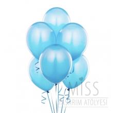 Partiavm Standart Mavi Balon 10 Adet satın al