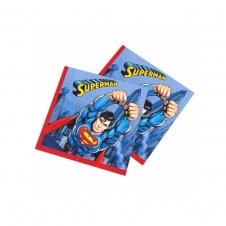 SAMM Superman Lisanslı Kağıt Peçete 33x33 cm 20li