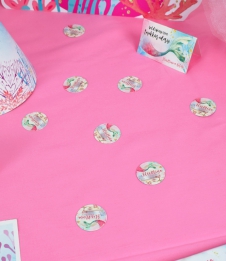 Partiavm Vintage Deniz Kızı Doğum Günü Süsleri Masaüstü Konfeti İsimli 3 cm Pakette 50 Adet satın al