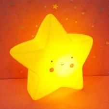 SAMM Yıldız Dekoratif Gece Lambası Sarı 15x15 cm satın al